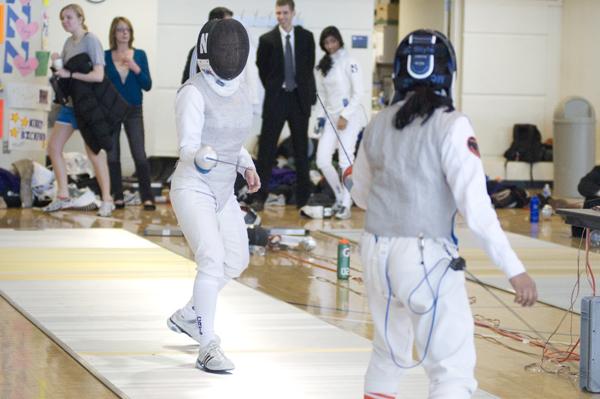 The Wildcats compete during a home dual. The Cats went 3-3 on Sunday, only beating teams ranked lower than themselves.