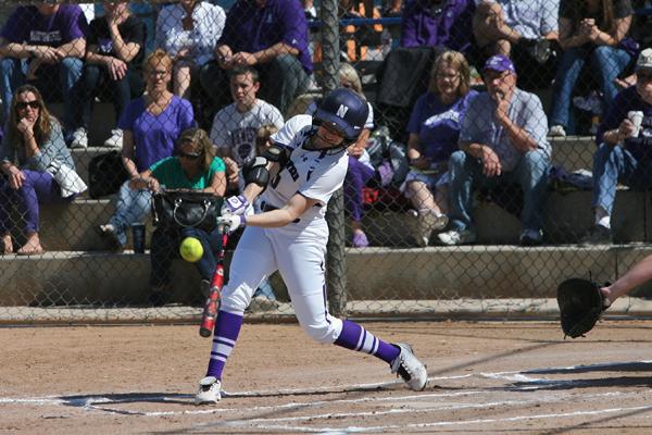 Andrea DiPrima is second on the Wildcats with a .383 batting average. The sophomore has played in 17 of Northwestern's 19 games this season.