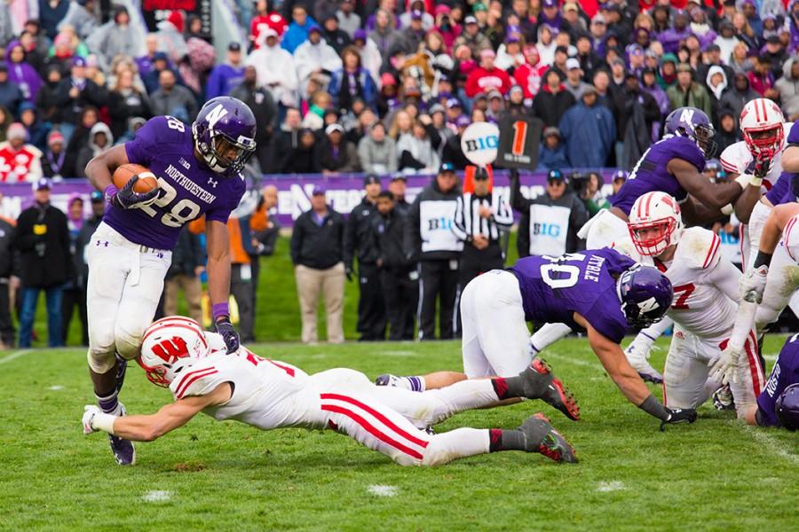Running back Justin Jackson was Northwestern's best offensive player Saturday. The freshman rushed for 162 yards on 33 carries in the Cats' 20-14 win over Wisconsin.