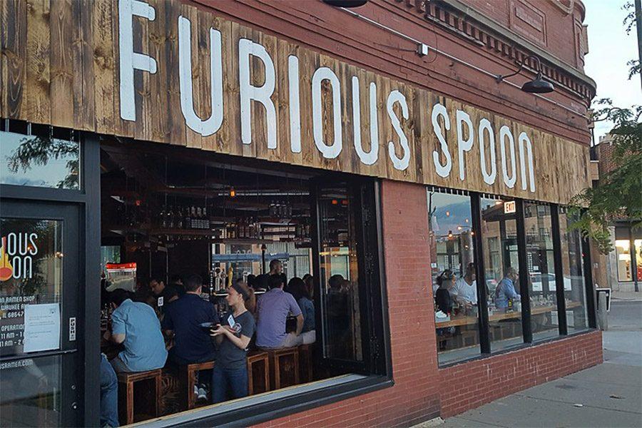 The scene outside Furious Spoon's Logan Square location. This fall, the ramen shop plans to open its doors in Evanston at 1700 Maple Ave.