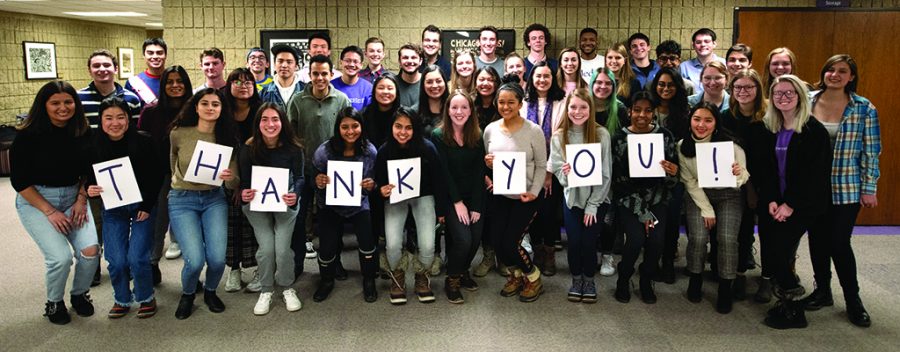The Daily Northwestern says Thank You! to our donors
