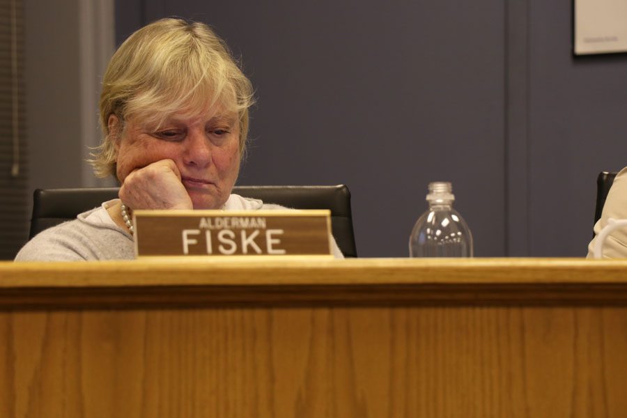 Ald. Judy Fiske (1st). The alderman opposed an ordinance creating zoning codes for recreational cannabis dispensaries because the zoning would allow for dispensaries in close proximity to residential areas.