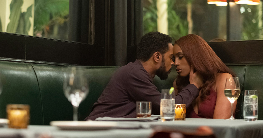 Lakeith Stanfield and Issa Rae in “The Photograph.”