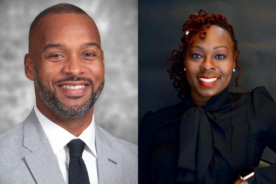 Christopher Latting (left) and Amber Henderson (right) will join the district on July 1.
