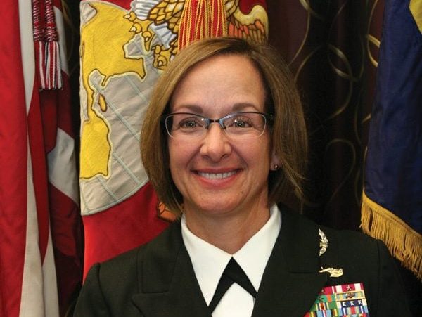 Lisa Franchetti was the first woman to serve as the Navy’s top officer.
