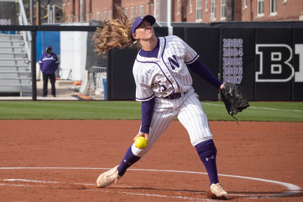 A player throws a pitch.