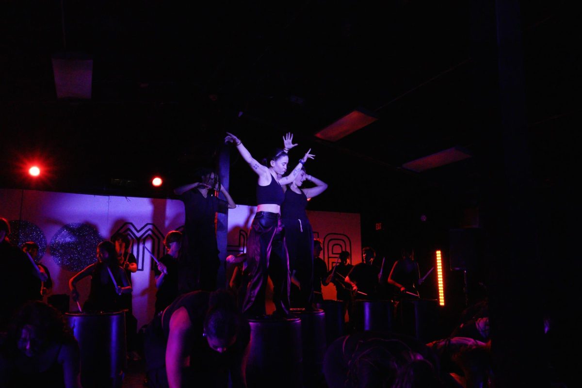 Boomshaka’s show consisted of 27 pieces revolving around the night-inspired theme — taking audiences to a slumber party, baseball game, jazz club, saloon and more.