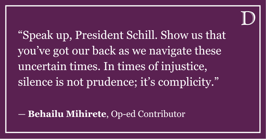 Mihirete: An open letter to President Michael Schill: Appeasing bullies has never worked — it never will