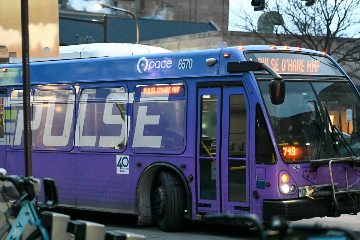A Pulse bus driving.